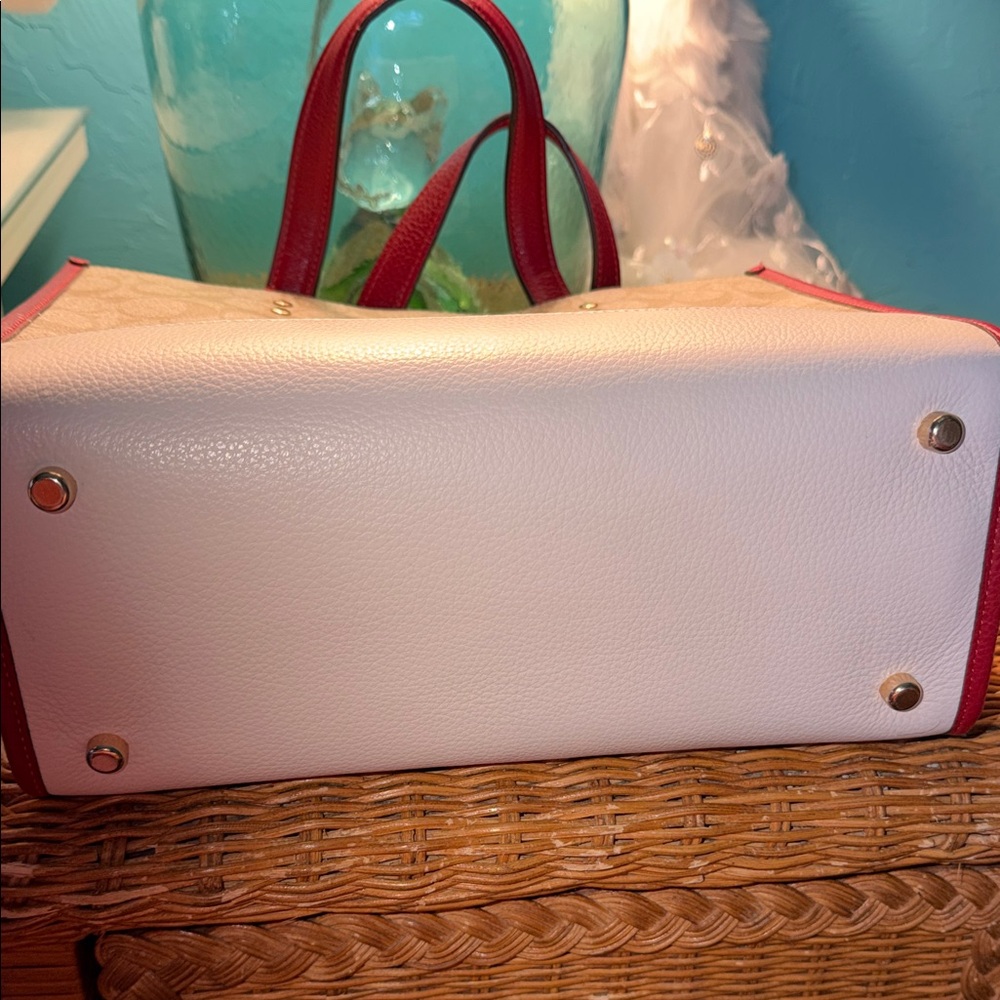 Coach Lunar New Year Signature Canvas Rabbit Carriage Dempsey Tote NWOT - Picture 5 of 7